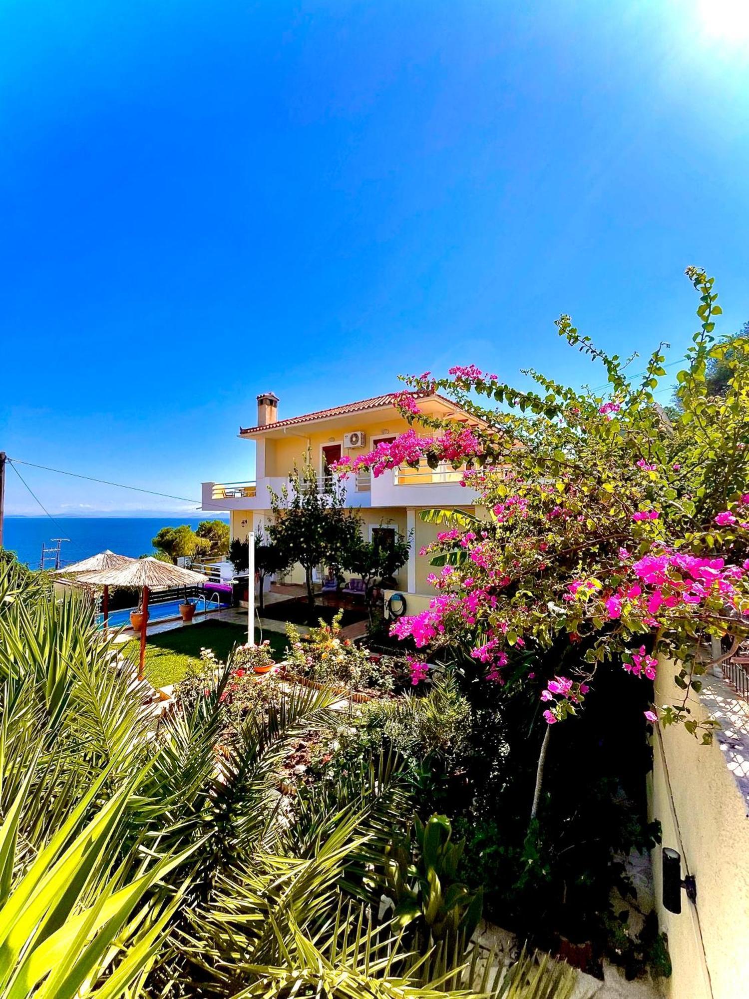 Odysseas Art Villa Poros  ภายนอก รูปภาพ